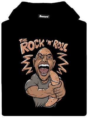 Rock and roll dětská mikina klokanka Black