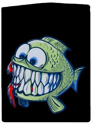 Hladová rybka dámská mikina na zip Black