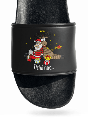 Tichá noc pantofle Black