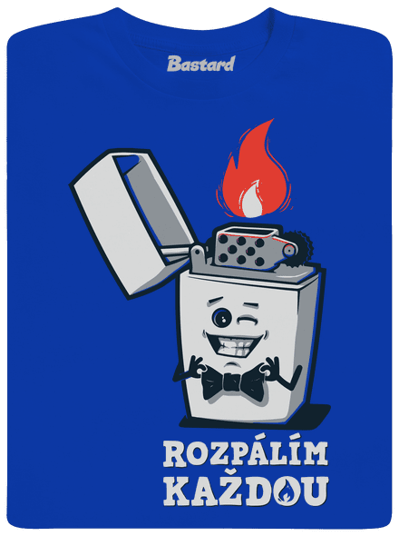 Rozpálím každou pánské tričko Royal Blue
