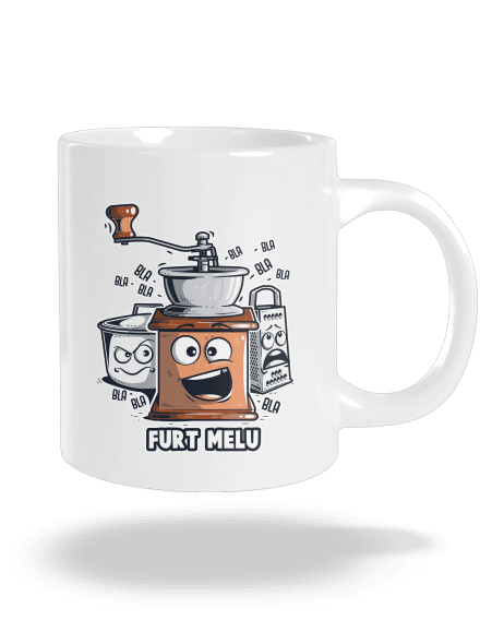 Mlýnek velký hrnek White