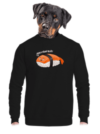 unisex mikina bez kapuce