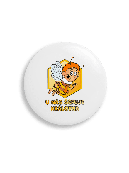 Včelí královna placka uni