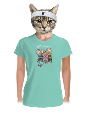 Zase drbeme dámské sportovní tričko Mint Mal