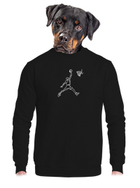 unisex mikina bez kapuce