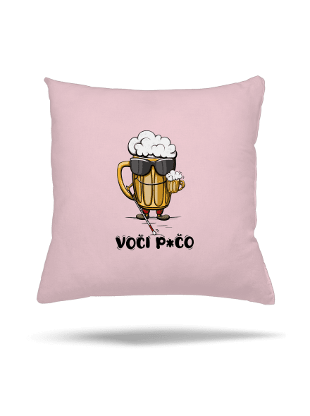 Voči p*čo polštář Light Pink