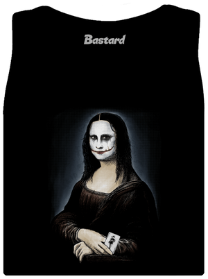 Mona Joker Lisa dámské tílko klasické Black