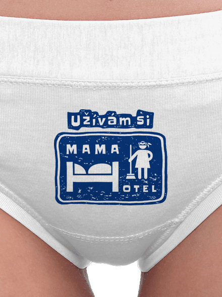 Mama Hotel dámské kalhotky White