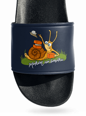 Makám na baráku pantofle Navy