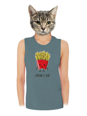 Patříme k sobě dámské tílko volné Heather Deep Teal