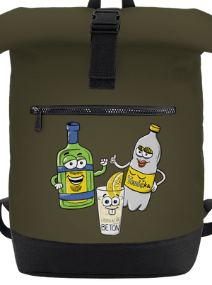 Láska na beton batoh Military Green
