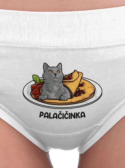 Palačičinka dámské kalhotky White
