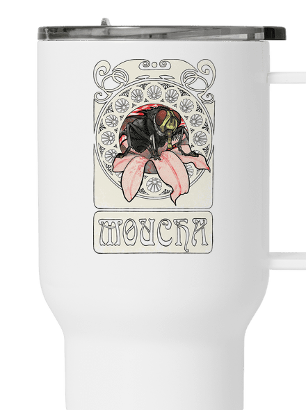 Moucha termohrnek White