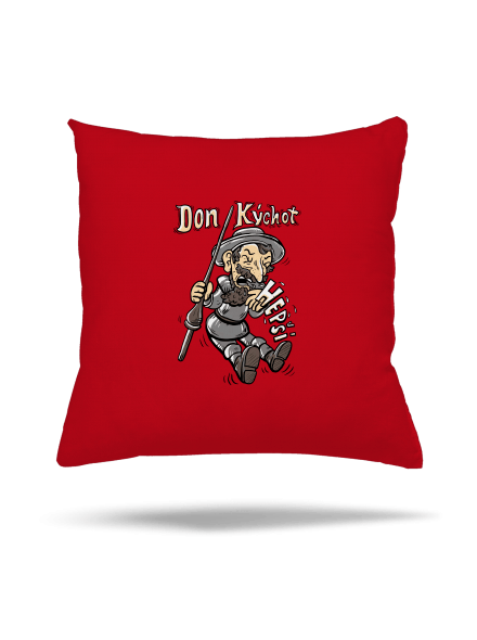 Don Kýchot polštář Red