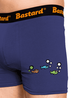 Nehoda boxerky Blue Navy