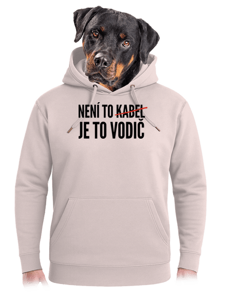 Je to vodič unisex mikina premium Rose Chalk