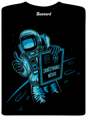 Zaměstnanec měsíce dětské tričko Black