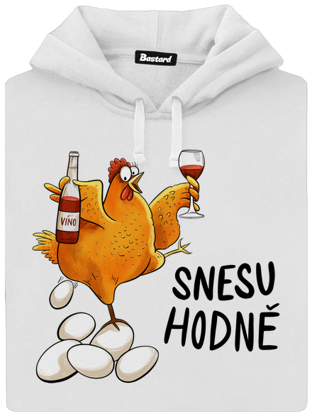 Snesu hodně dámská mikina klokanka White