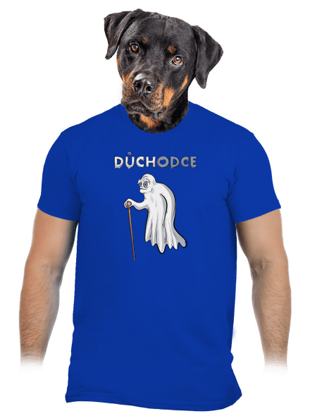 Duch důchodce pánské tričko Royal Blue