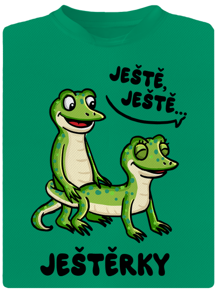 Ještě, ještě pánské sportovní tričko Kelly Green Mal