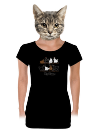 dámské tričko s lemem