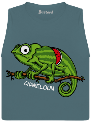 Chameloun dámské tílko volné Heather Deep Teal