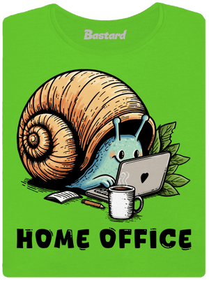 Šnekův home office dámské tričko Apple Green