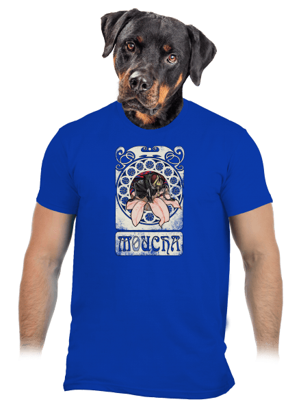 Moucha pánské tričko Royal Blue