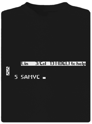 5 Samyc pánské sportovní tričko Black