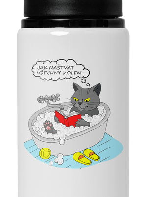 Jak všechny naštvat lahev na vodu White