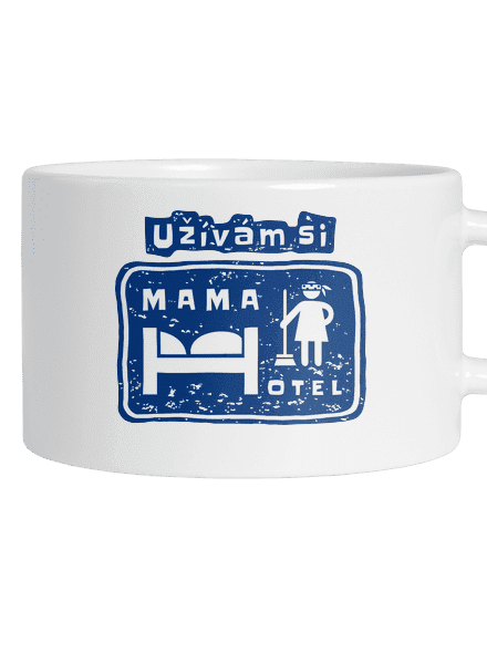 Mama Hotel hrnek makronka White