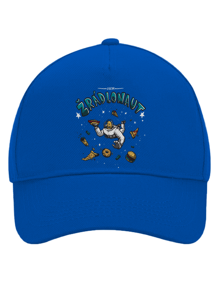 Žrádlonaut kšiltovka baseballka Bright Royal
