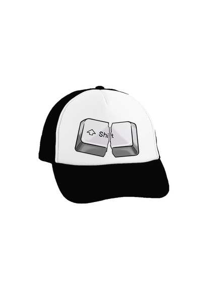 Shift kšiltovka truckerka Black cap