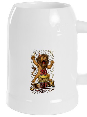 Jubilevum půllitr White