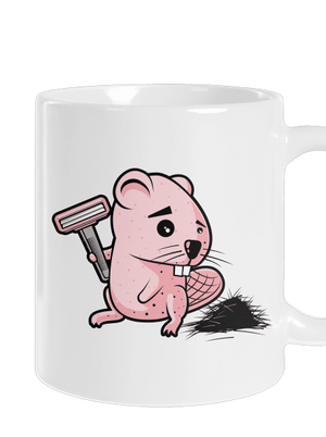 Bobřík odvahy klasický hrnek White