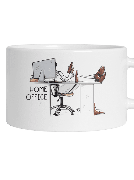Home Office hrnek makronka White
