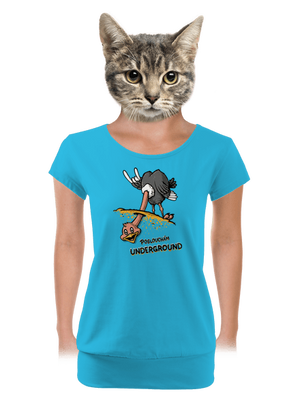 dámské tričko s lemem