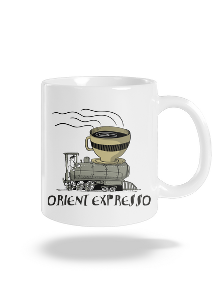Orient expresso klasický hrnek White
