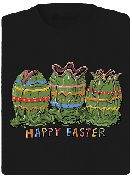 Happy Easter dámské sportovní tričko Black