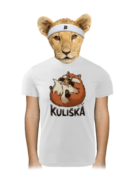 Kuliška dětské sportovní tričko White