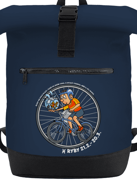 Cyklistický horoskop: Ryby batoh French Navy