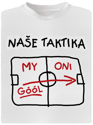 Naše taktika dětské sportovní tričko White