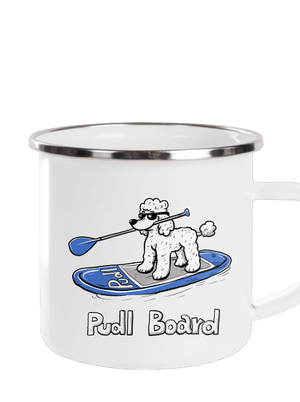 Pudl board plecháček White