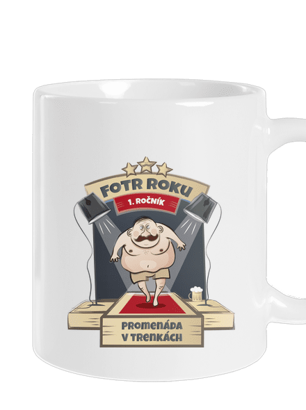 Fotr roku klasický hrnek White
