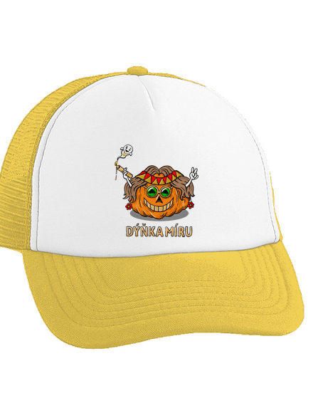 Dýňka míru kšiltovka truckerka Sunflower cap