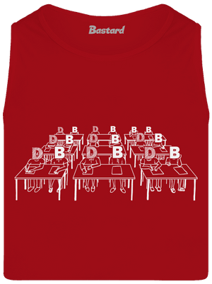 Cimrman: Debil, blbeček pánské tílko Red