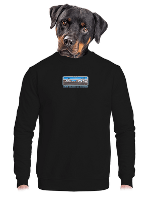 unisex mikina bez kapuce