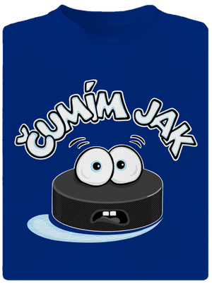 Čumím jak puk pánské sportovní tričko Royal Blue Mal