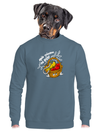 unisex mikina bez kapuce