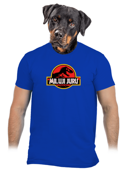Miluji Juru pánské tričko Royal Blue